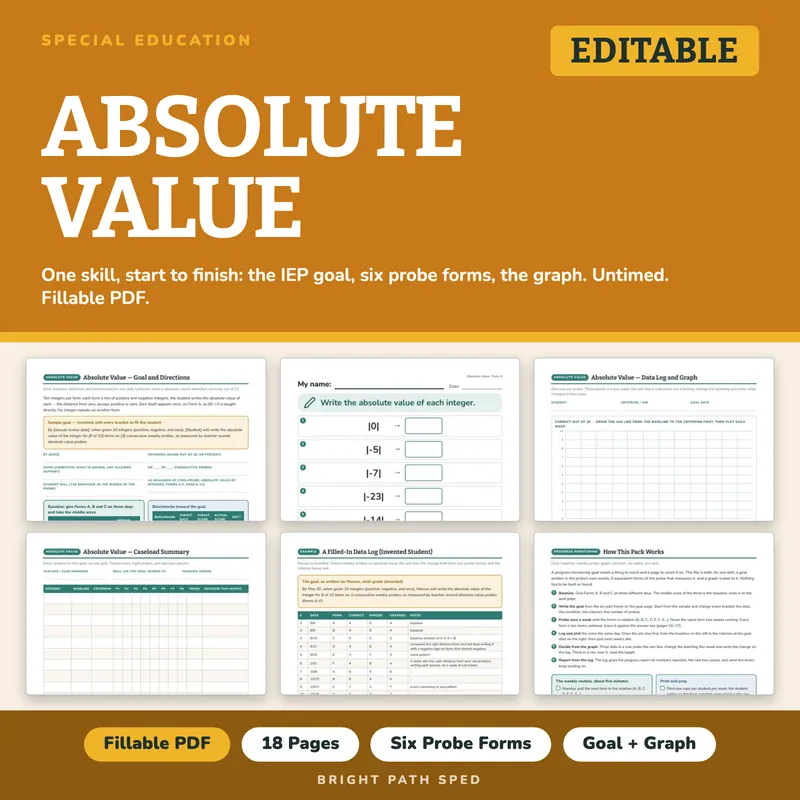 Absolute Value Progress Monitoring Probes, image 1 of 4