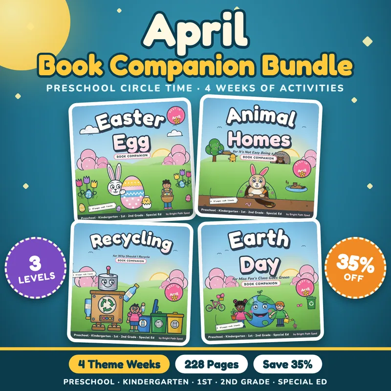 April Book Companion Bundle, image 1 of 3