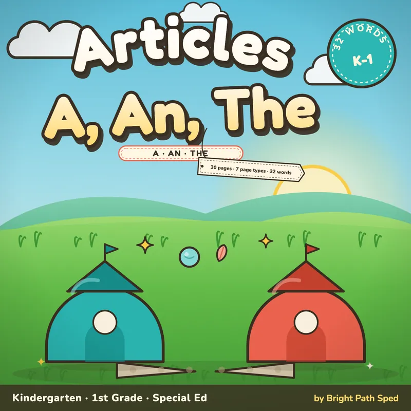 Articles (A, An, The) Worksheets, image 1 of 4
