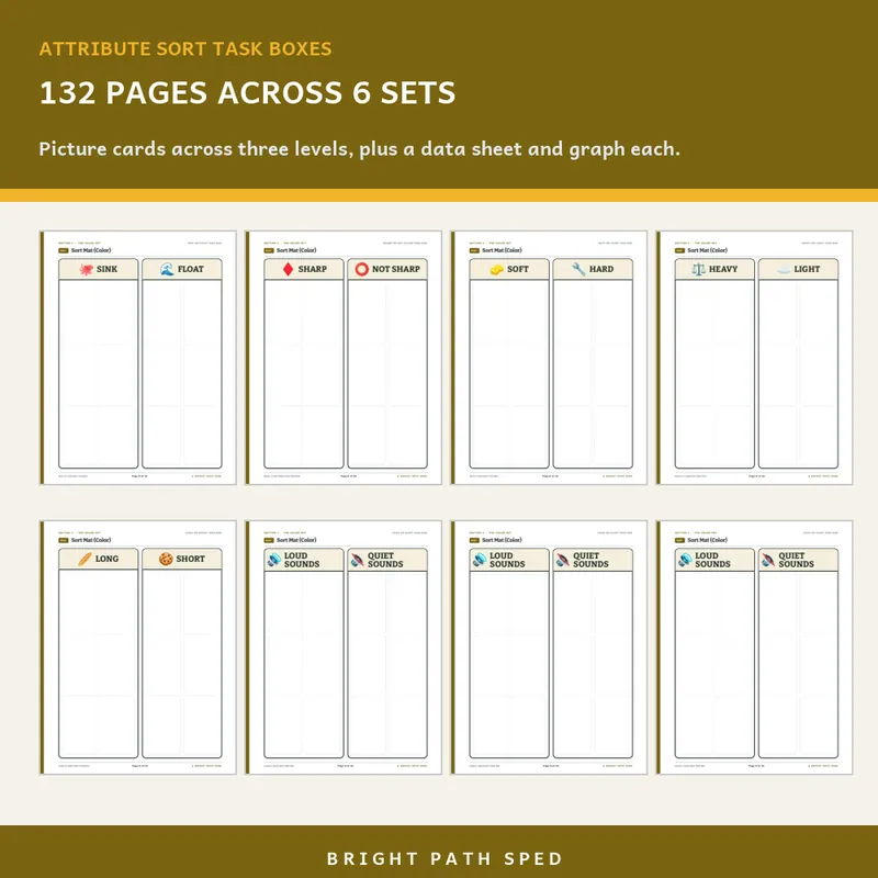 Attribute Sort Task Box Bundle, image 3 of 3
