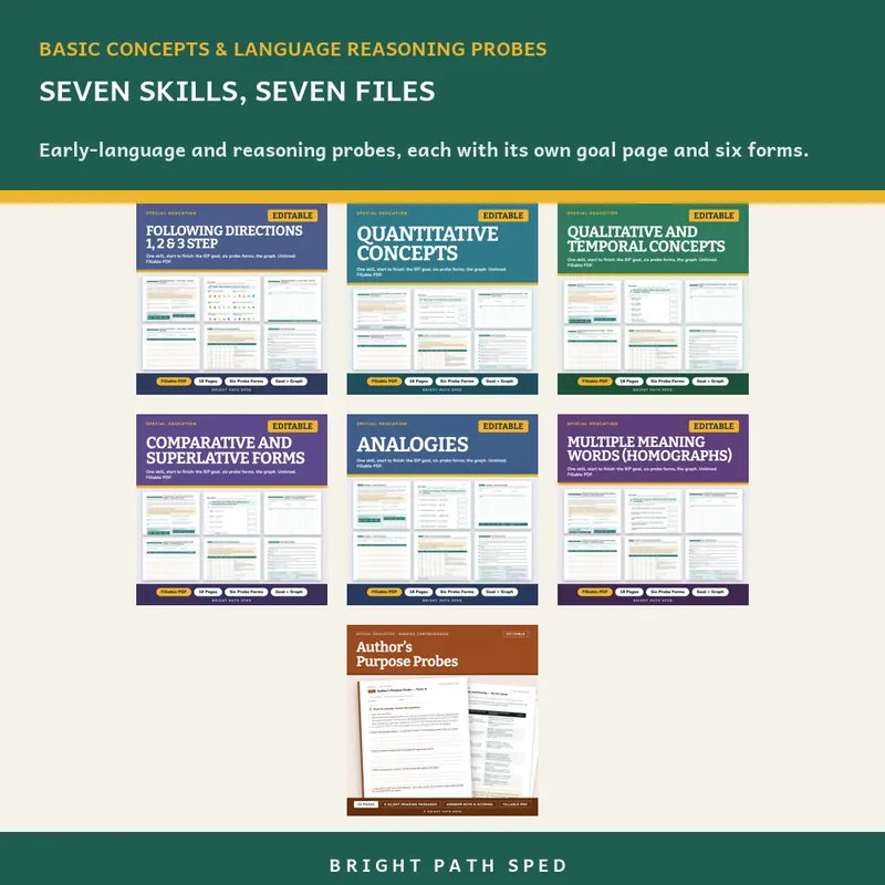 Basic Concepts and Language Reasoning Probes Bundle, image 2 of 3
