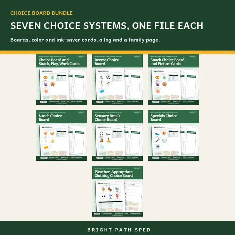 Choice Board Bundle, image 2 of 3