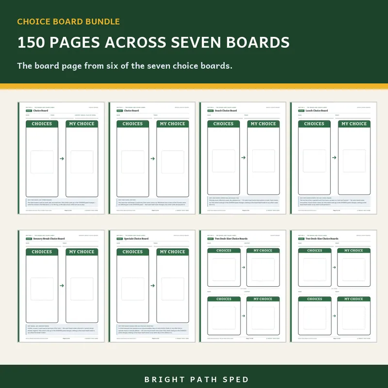 Choice Board Bundle, image 3 of 3