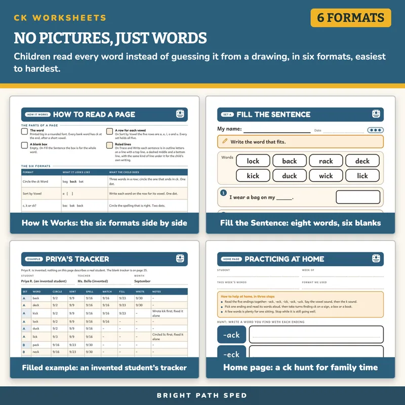 CK Worksheets, image 3 of 4