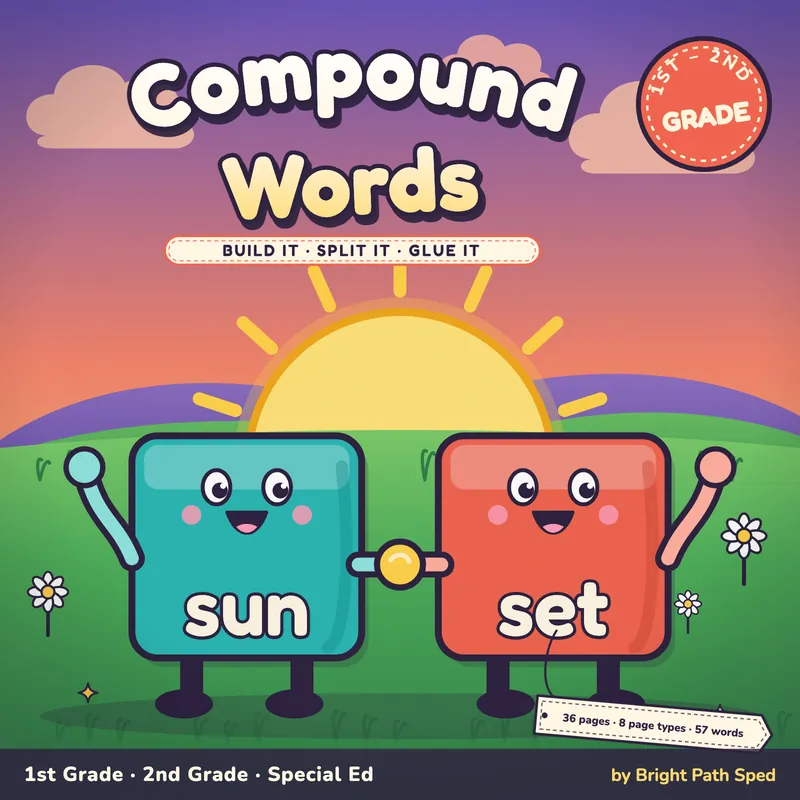 Compound Words Worksheets, image 1 of 4