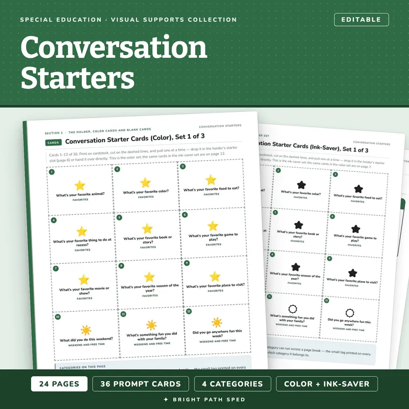 Conversation Starters, image 1 of 4