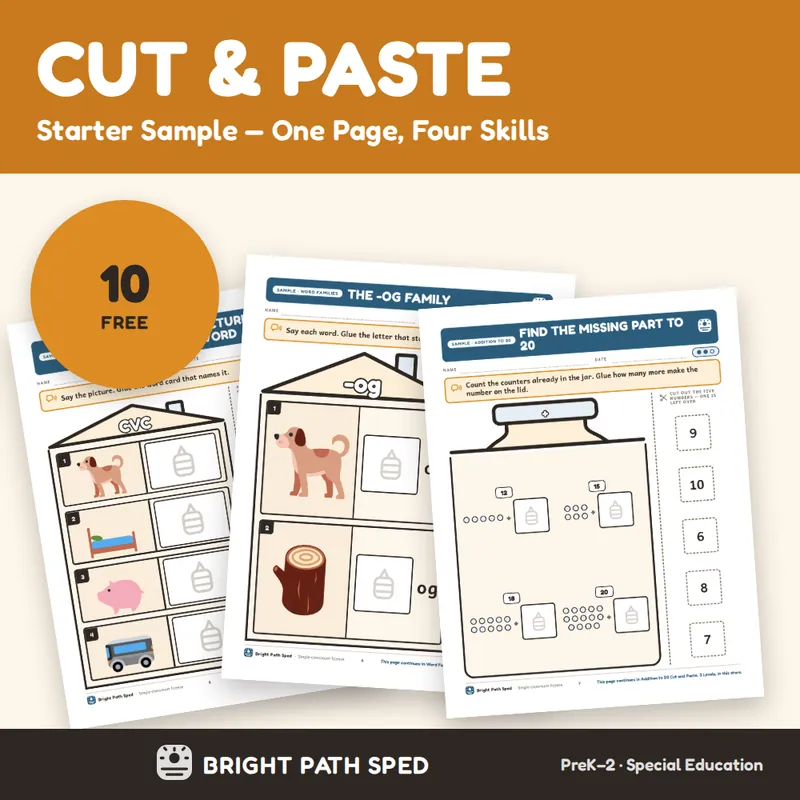 Cut and Paste Starter Sampler FREE, image 1 of 4