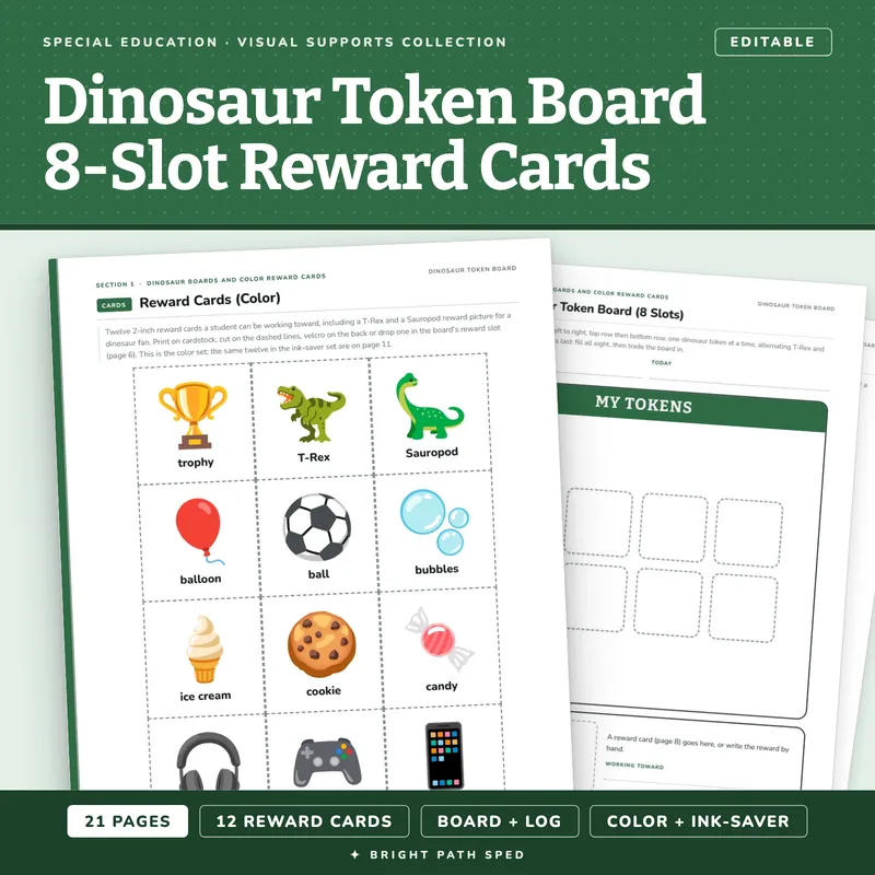 Dinosaur Token Board, image 1 of 4