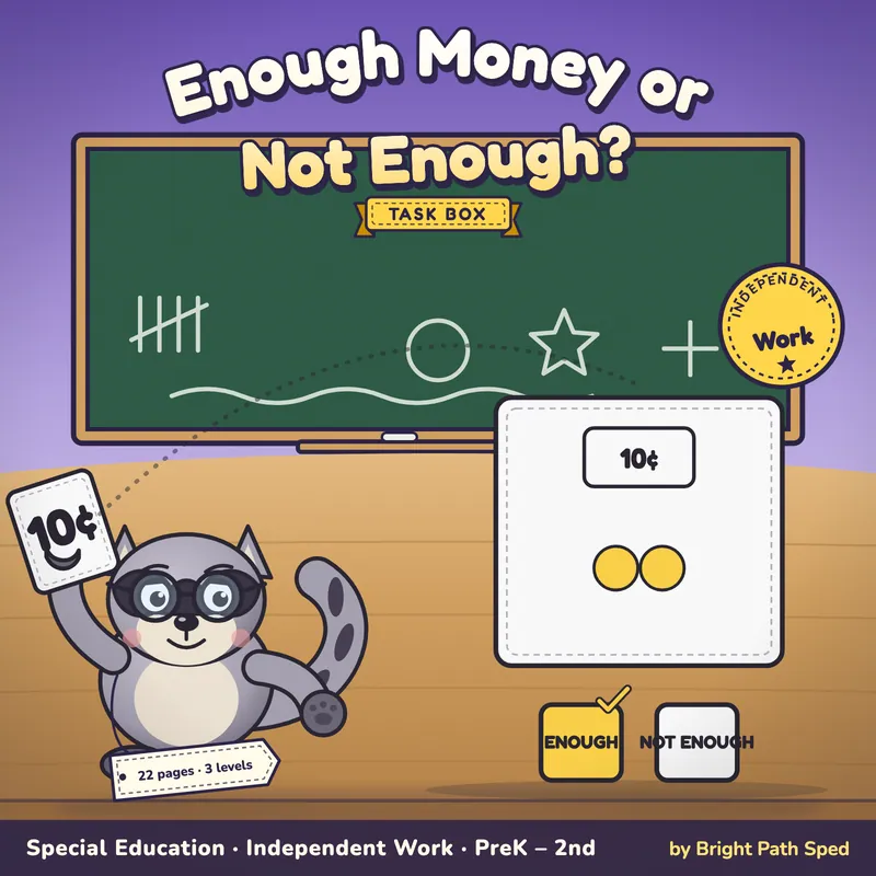 Enough Money or Not Enough? Task Box, image 1 of 4