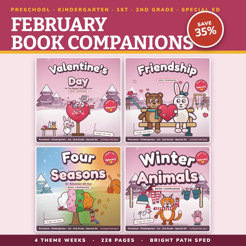 February Book Companion Bundle, image 1 of 3