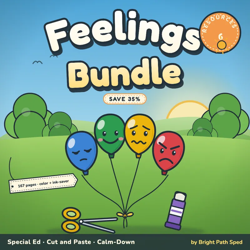 Feelings and Self-Regulation Bundle, image 1 of 3