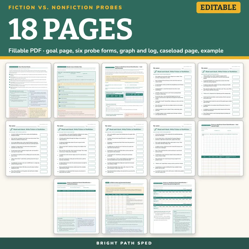 Fiction vs. Nonfiction Genre Identification Probes, image 4 of 4