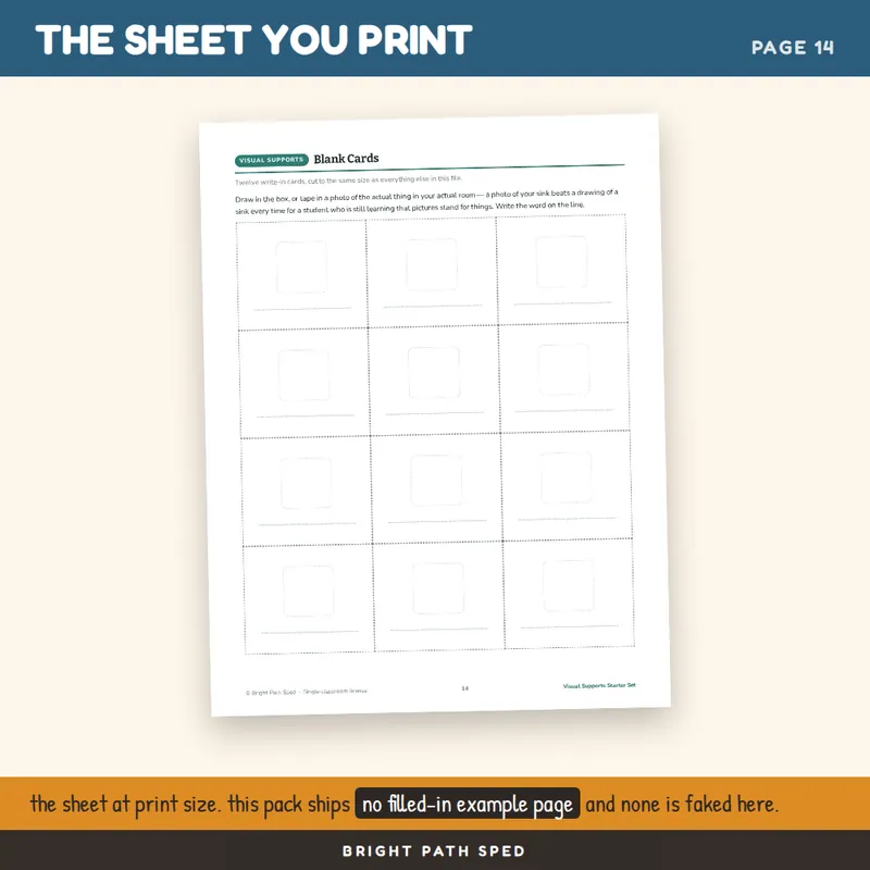 First Then Board and Visual Supports FREE, image 4 of 4