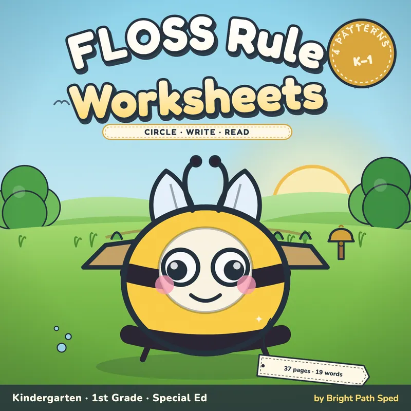 FLOSS Rule Worksheets, image 1 of 4