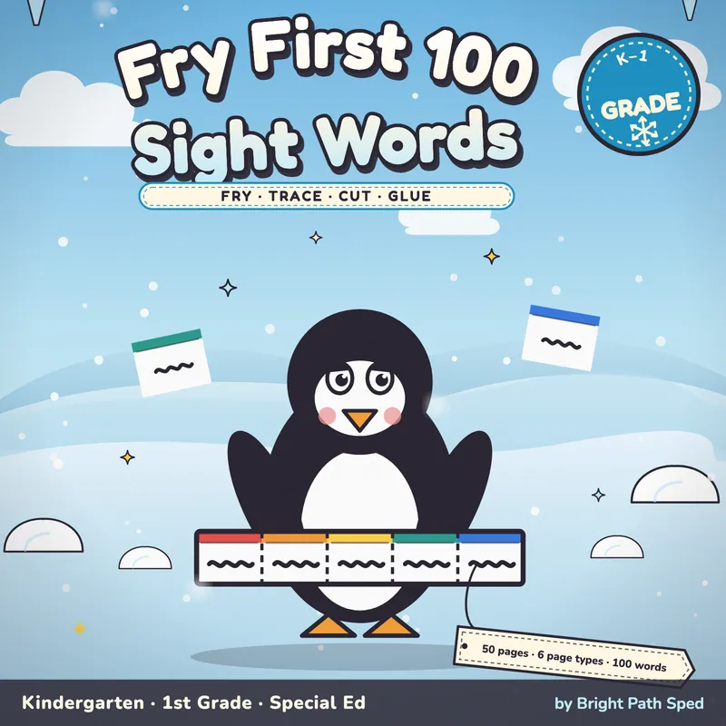 Fry First Hundred Sight Word Worksheets, image 1 of 4