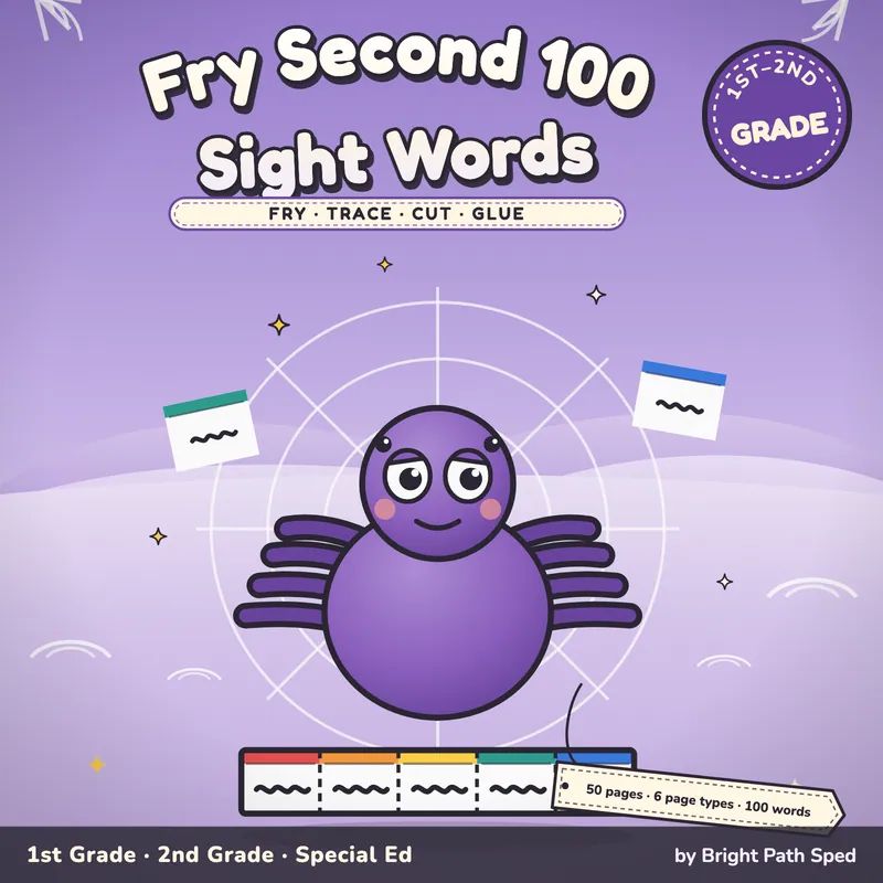 Fry Second Hundred Sight Word Worksheets, image 1 of 4