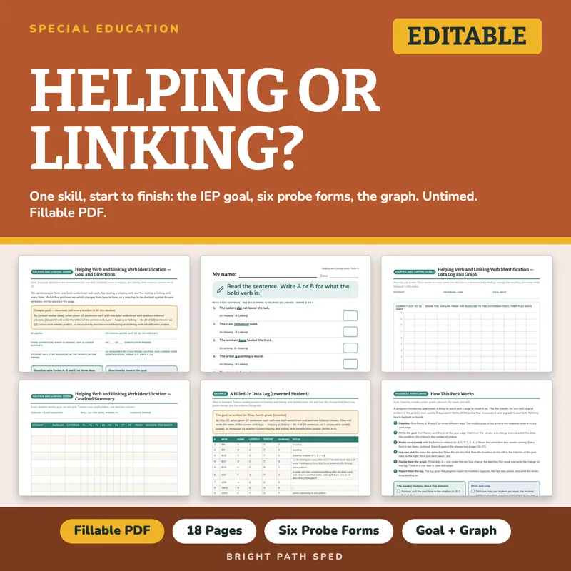 Helping and Linking Verb Identification Probes, image 1 of 4