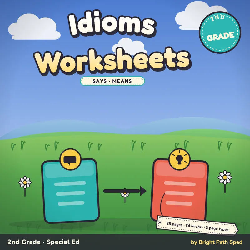 Idioms Worksheets, image 1 of 4