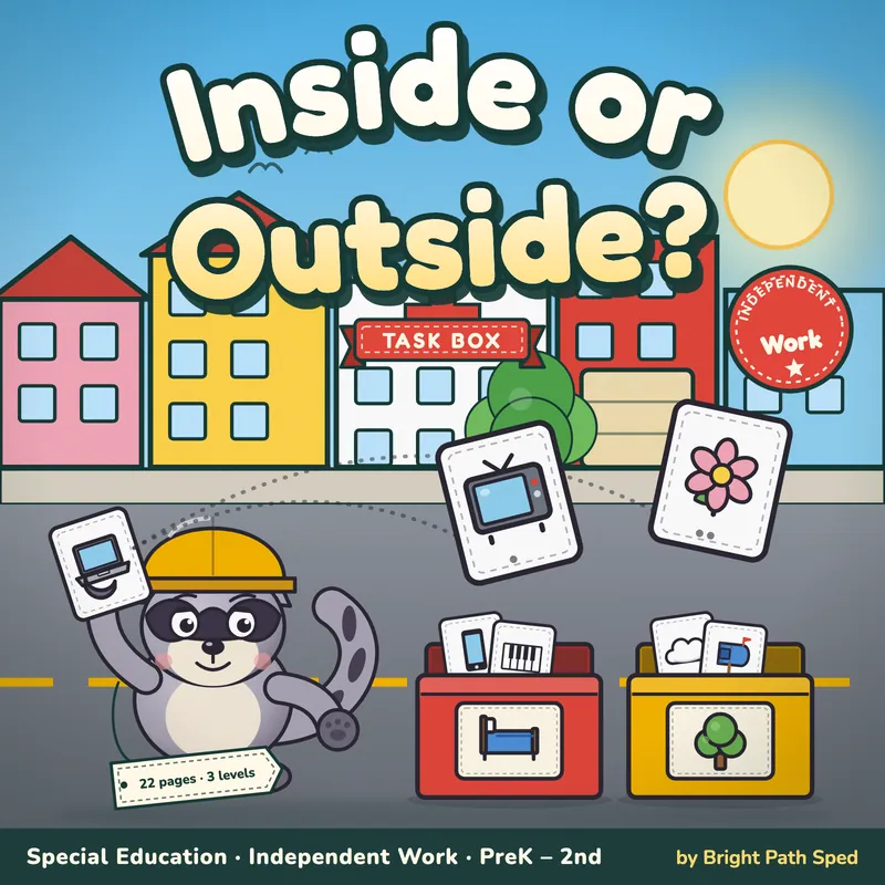 Inside vs Outside Sort Task Box, image 1 of 4