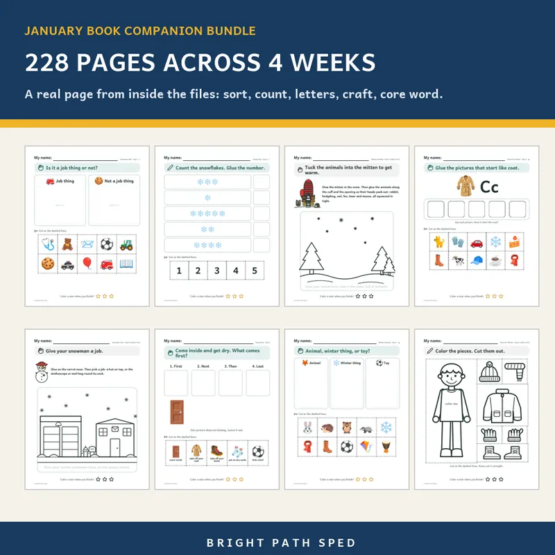 January Book Companion Bundle, image 3 of 3