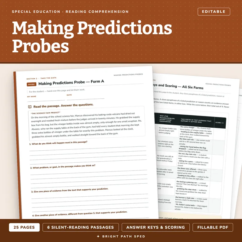 Making Predictions Probes Editable, image 1 of 4