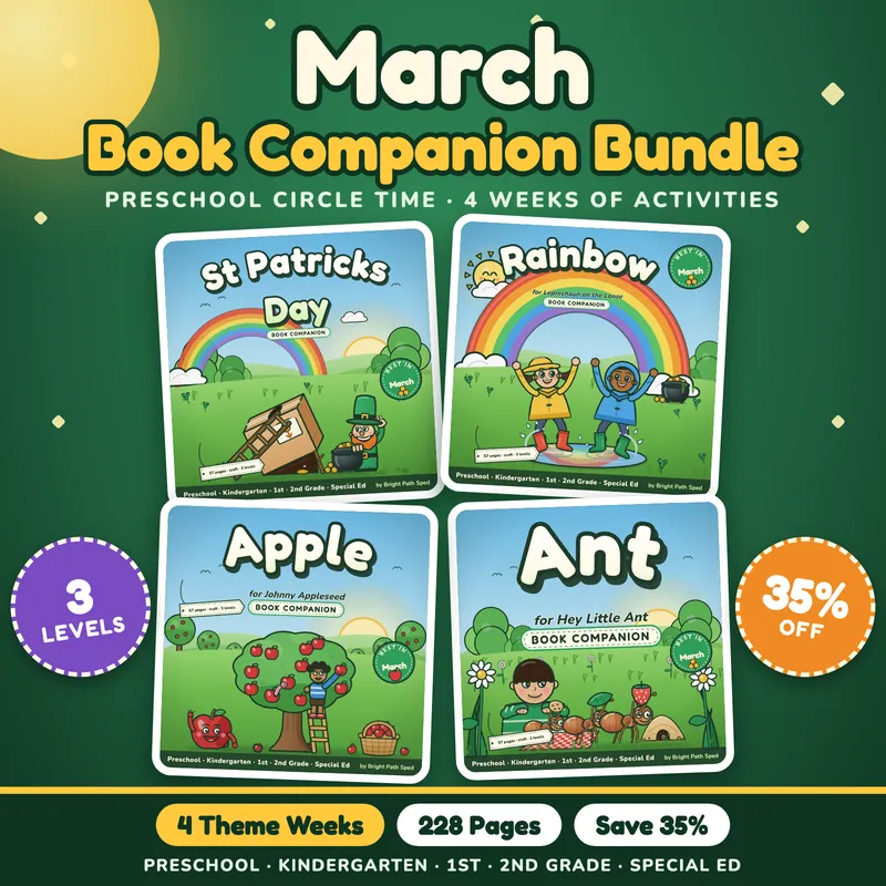 March Book Companion Bundle, image 1 of 3