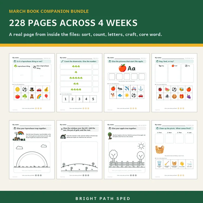 March Book Companion Bundle, image 3 of 3
