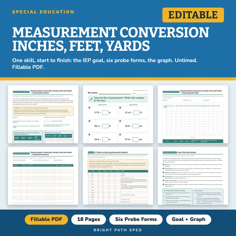 Measurement Conversion Progress Monitoring Probes, image 1 of 4