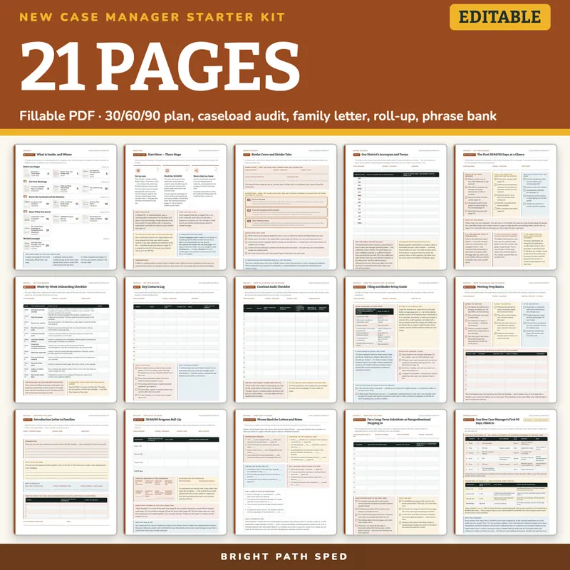 New Case Manager Starter Kit Editable, image 4 of 4