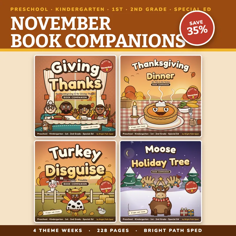 November Book Companion Bundle, image 1 of 3