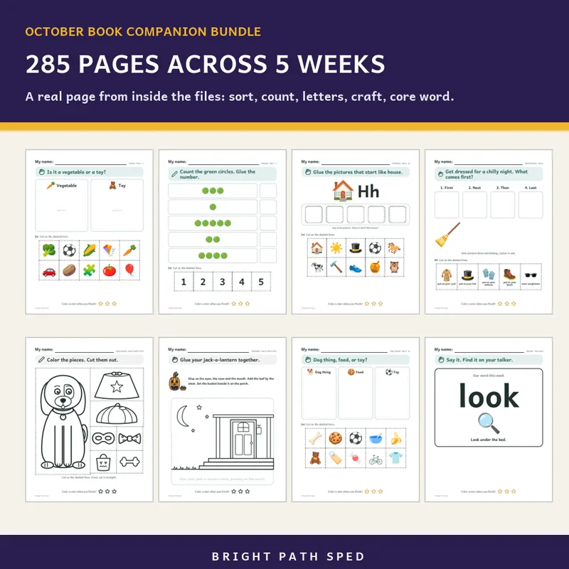 October Book Companion Bundle, image 3 of 3