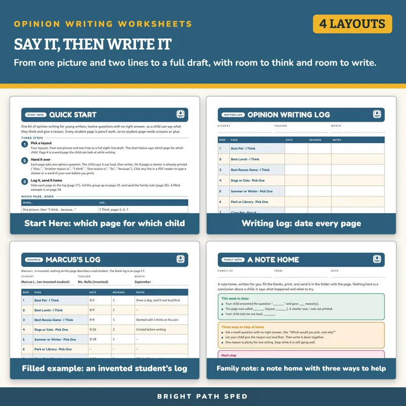 Opinion Writing, image 3 of 4