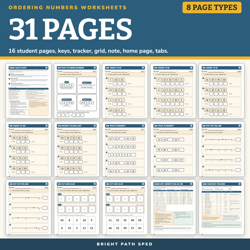 Ordering Numbers Least to Greatest, image 4 of 4