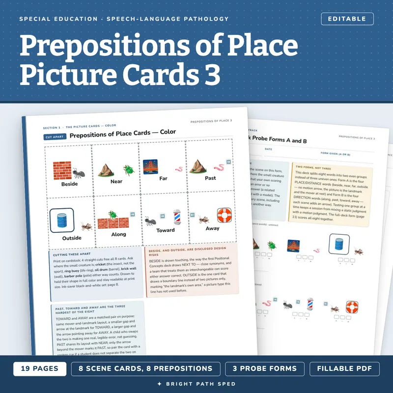 Prepositions of Place Picture Cards 3, image 1 of 4