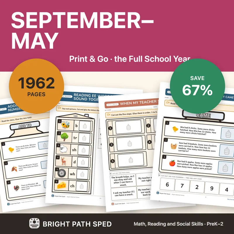 Print and Go Full Year Bundle, image 1 of 3