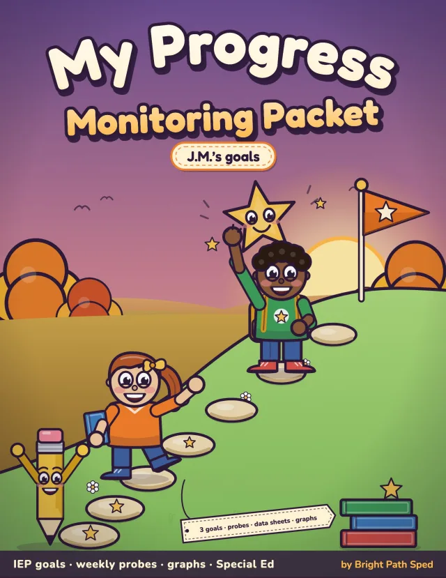 Sample packet page: Their own cover