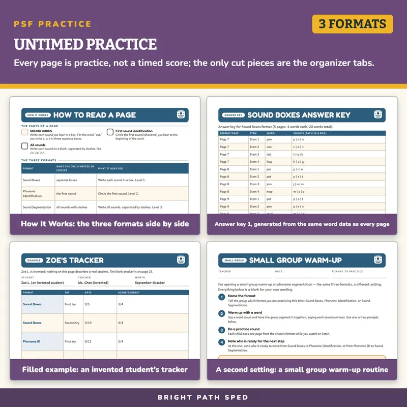 PSF Practice, image 3 of 4