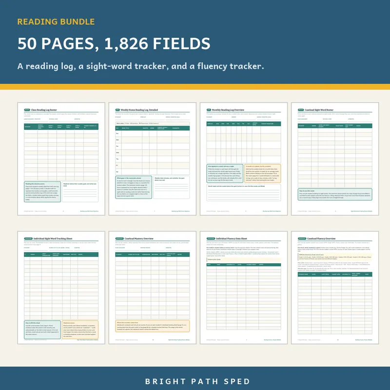 Reading Tracker Bundle, image 3 of 3