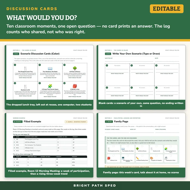 SEL Scenario Discussion Cards, image 3 of 4