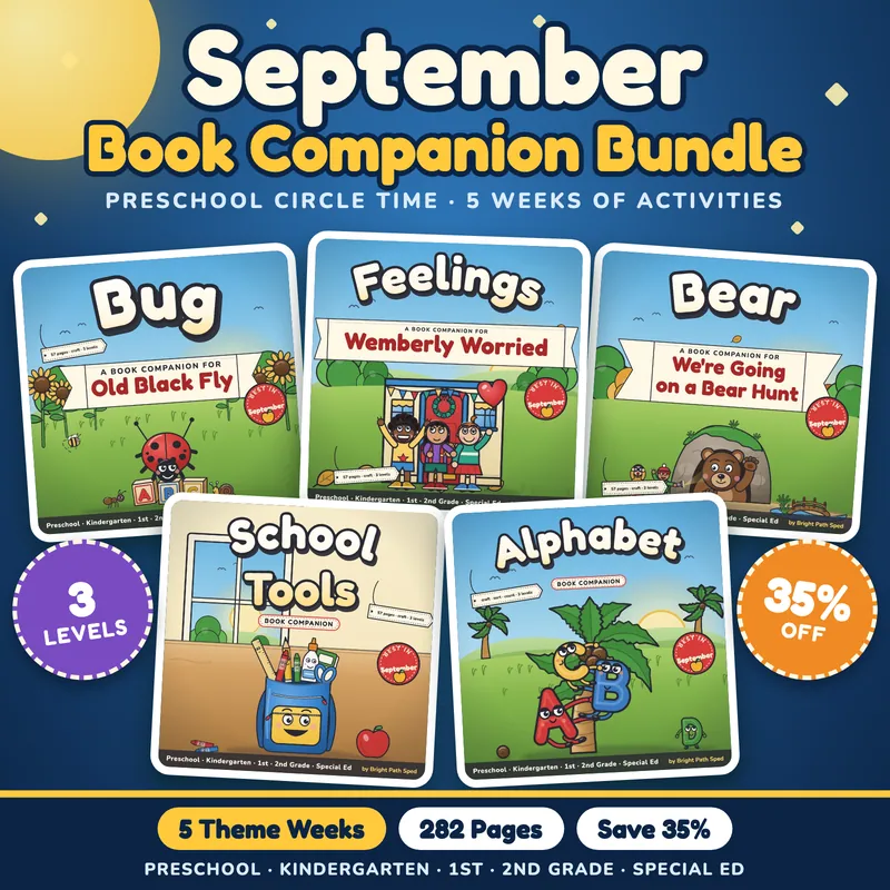 September Book Companion Bundle, image 1 of 3