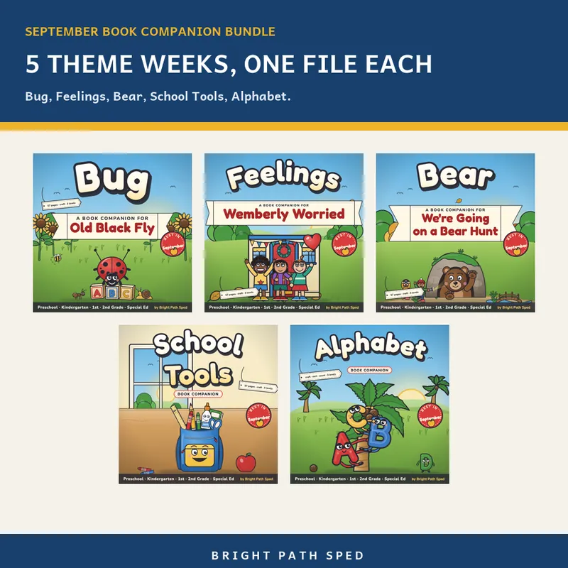 September Book Companion Bundle, image 2 of 3