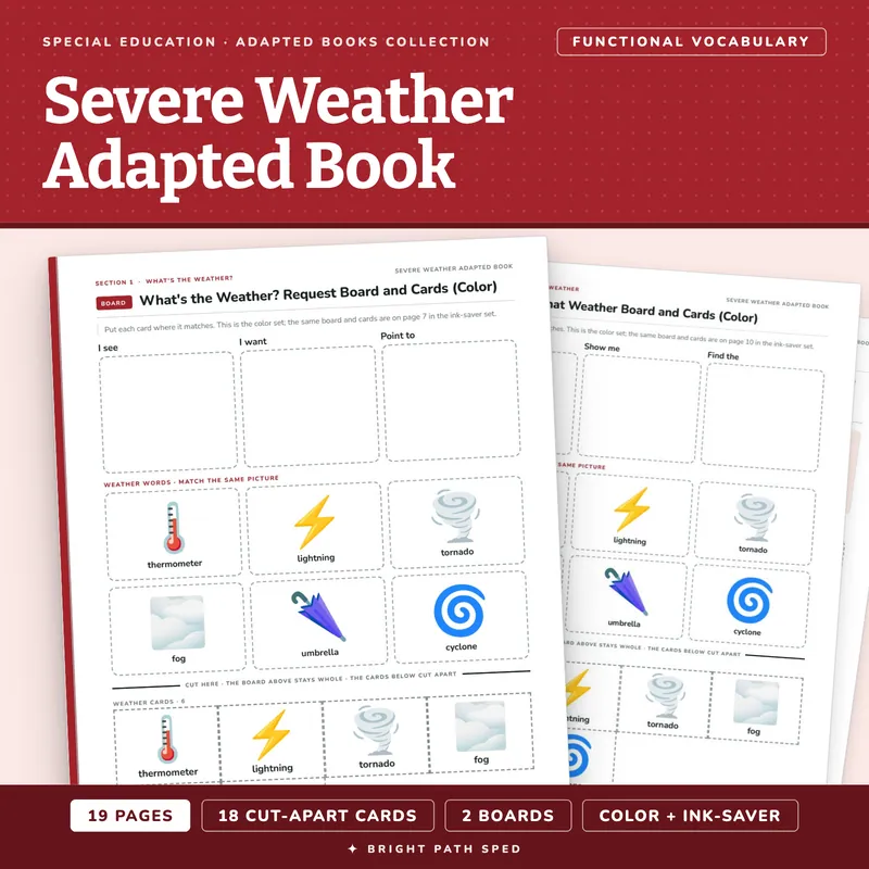 Severe Weather Adapted Book, image 1 of 4