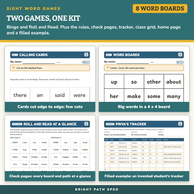 Sight Word Games, image 3 of 4