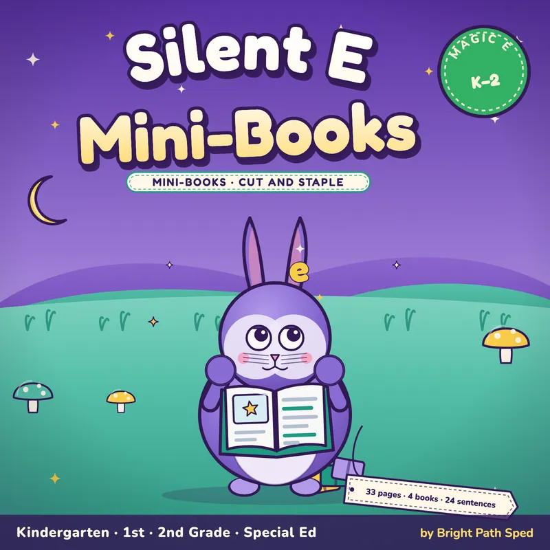 Silent E Mini-Books, image 1 of 4