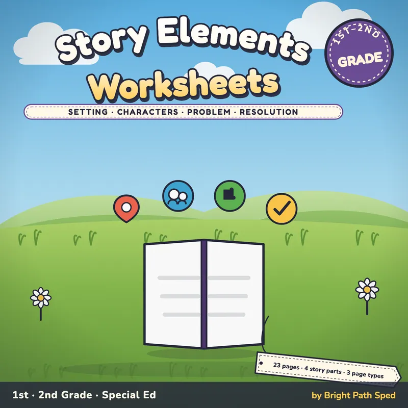 Story Elements Worksheets, image 1 of 4