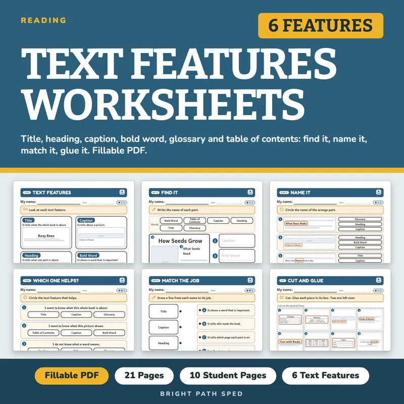 Text Features, image 1 of 4