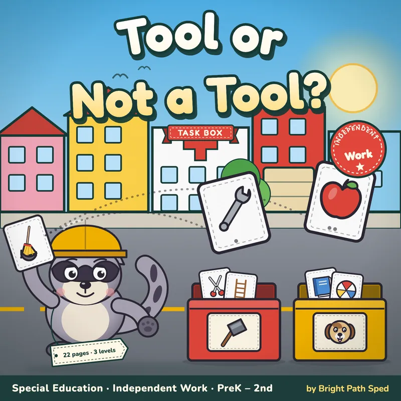 Tools Sort Task Box, image 1 of 4