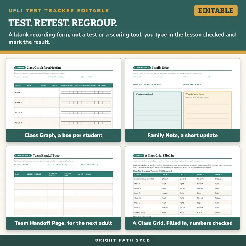 UFLI Test Tracker Editable, image 3 of 4