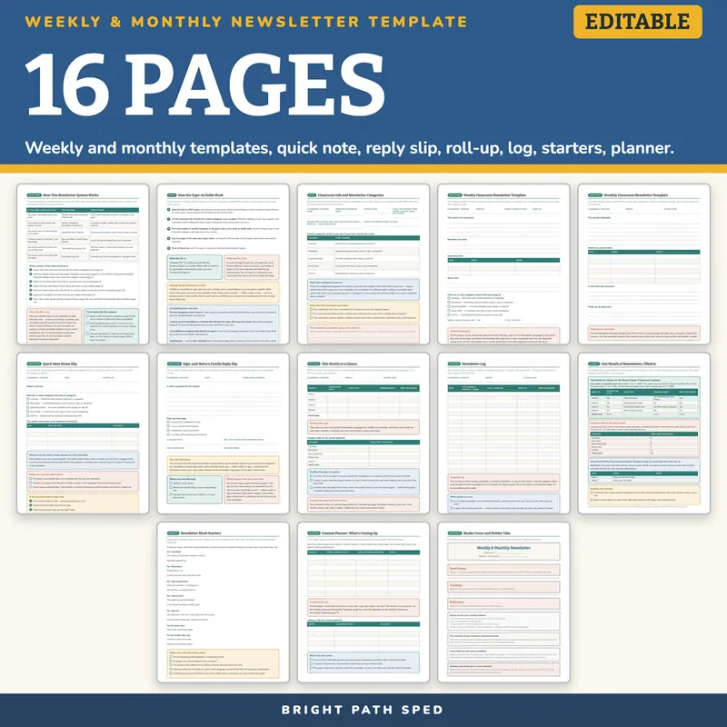 Weekly Newsletter Template Editable, image 4 of 4
